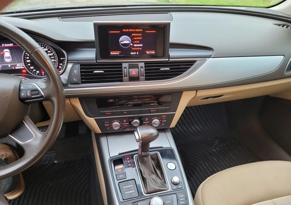 Audi A6 cena 47500 przebieg: 249000, rok produkcji 2012 z Siedlce małe 154
